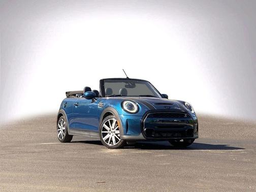 Deep Laguna Metallic 2022 MINI Convertible Cooper S