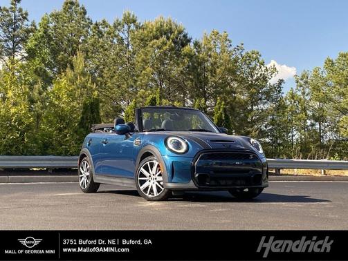 Deep Laguna Metallic 2022 MINI Convertible Cooper S
