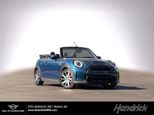 Deep Laguna Metallic 2022 MINI Convertible Cooper S