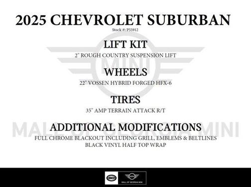 2025 Chevrolet Suburban High Country