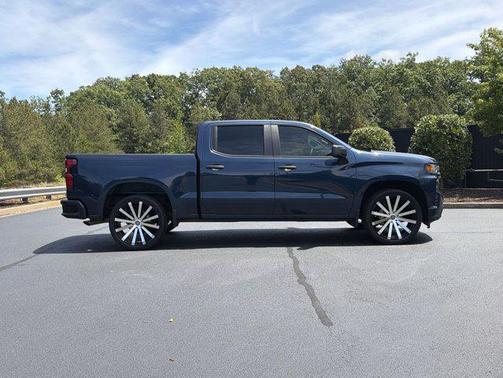 Northsky Blue Metallic 2021 Chevrolet Silverado 1500 Custom