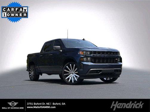 Northsky Blue Metallic 2021 Chevrolet Silverado 1500 Custom