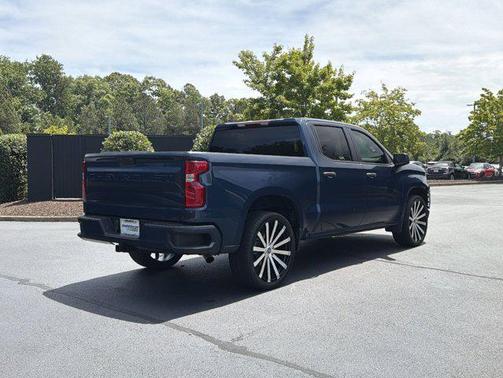Northsky Blue Metallic 2021 Chevrolet Silverado 1500 Custom