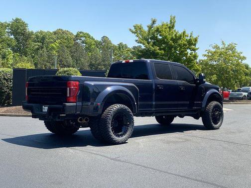 Antimatter Blue Metallic 2022 Ford F-450 Platinum