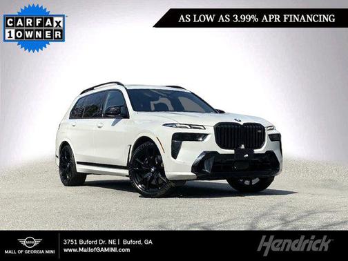 Mineral White Metallic 2024 BMW X7 M60i