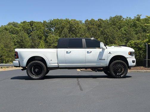 Bright White Clearcoat 2024 RAM 3500 Limited Mega Cab 4x4 6'4' Box