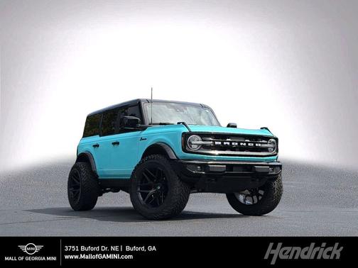 Shadow Black 2025 Ford Bronco Outer Banks
