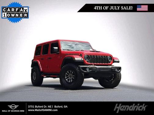 Firecracker Red Clearcoat 2024 Jeep Wrangler Rubicon 392
