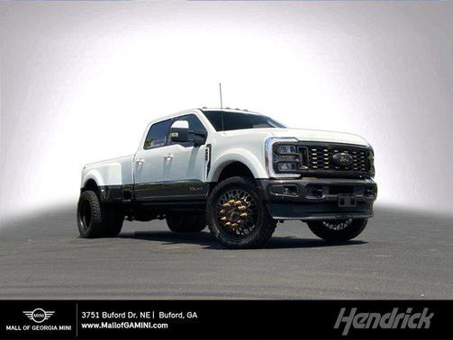 Star White Metallic Tri-Coat 2025 Ford F-450 King Ranch