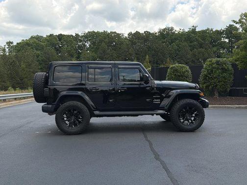 Black Clearcoat 2020 Jeep Wrangler Unlimited Sahara