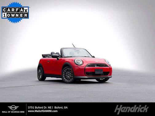 Red 2026 MINI Convertible Cooper S