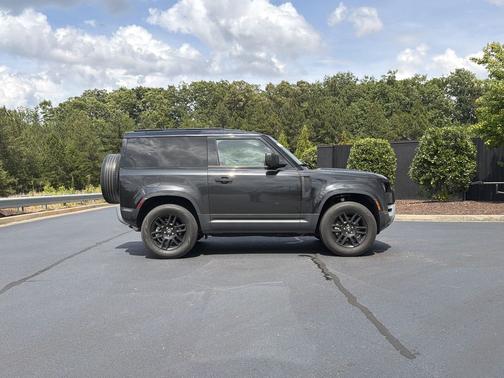 Santorini Black Metallic 2024 Land Rover Defender 90 P300 S