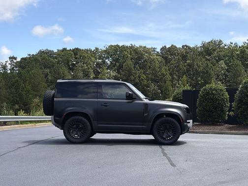 Santorini Black Metallic 2024 Land Rover Defender 90 P300 S