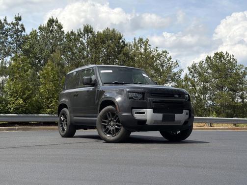 Santorini Black Metallic 2024 Land Rover Defender 90 P300 S