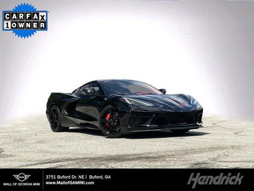 Black 2023 Chevrolet Corvette Stingray w/3LT