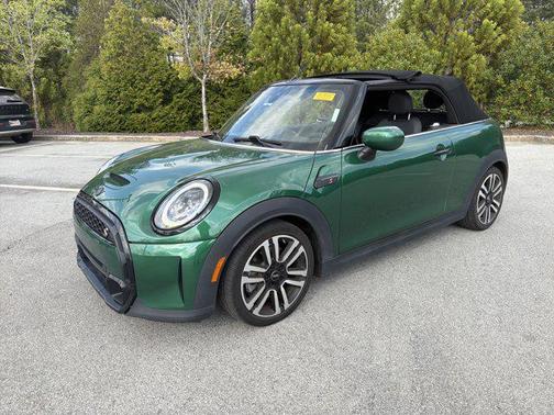 British Racing Green IV Metallic 2023 MINI Convertible Cooper S
