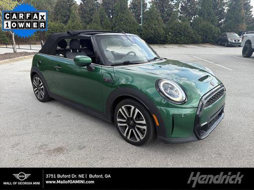 British Racing Green IV Metallic 2023 MINI Convertible Cooper S