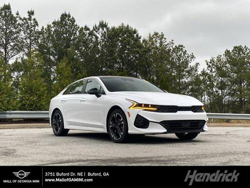 Glacial White Pearl 2023 Kia K5 GT-Line