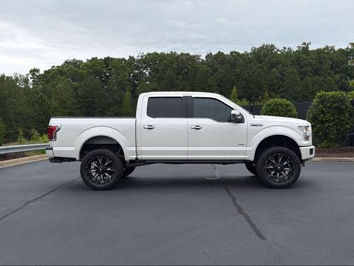 White Platinum Metallic Tri-Coat 2016 Ford F-150 Limited