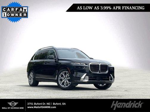 Black Sapphire Metallic 2024 BMW X7 xDrive40i