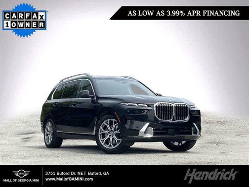 Black Sapphire Metallic 2024 BMW X7 xDrive40i