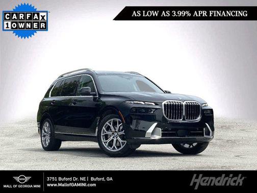 Black Sapphire Metallic 2024 BMW X7 xDrive40i