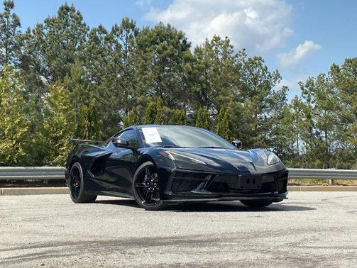 Black 2020 Chevrolet Corvette Stingray w/1LT
