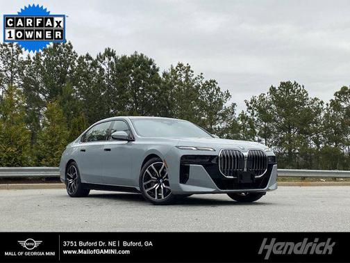 Gray 2025 BMW 740 xDrive