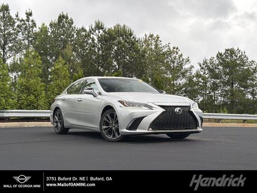 Silver Lining Metallic 2020 Lexus ES 350 F Sport