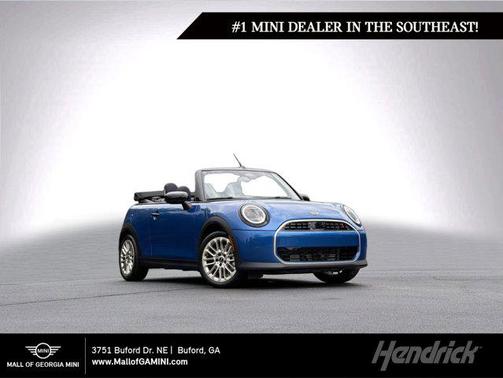 Icy Sunshine Blue Metallic 2026 MINI Convertible Cooper S