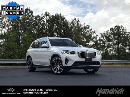 Mineral White Metallic 2024 BMW X3 sDrive30i