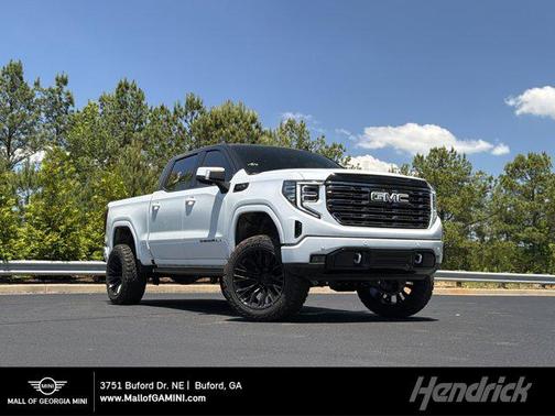 Glacier White Tricoat 2026 GMC Sierra 1500 Denali Ultimate