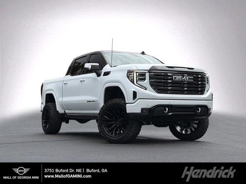 Glacier White Tricoat 2026 GMC Sierra 1500 Denali Ultimate