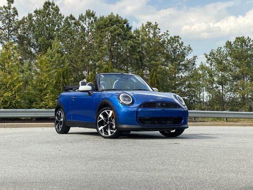 Icy Sunshine Blue Metallic 2026 MINI Convertible Cooper