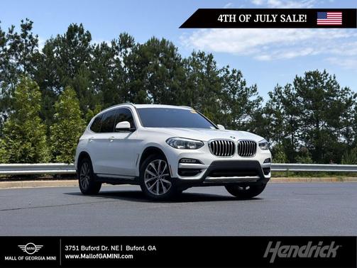 Alpine White 2019 BMW X3 sDrive30i