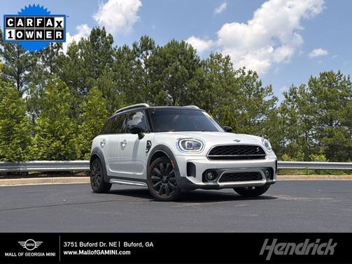 White Silver Metallic 2023 MINI Countryman Cooper S
