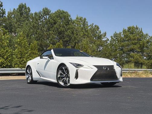 Ultra White 2021 Lexus LC 500 Base