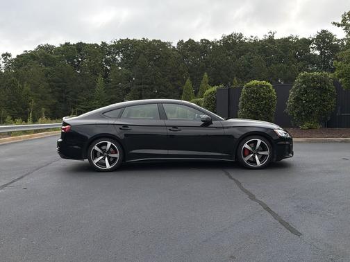Mythos Black Metallic 2023 Audi A5 Sportback 45 S Line Premium Plus