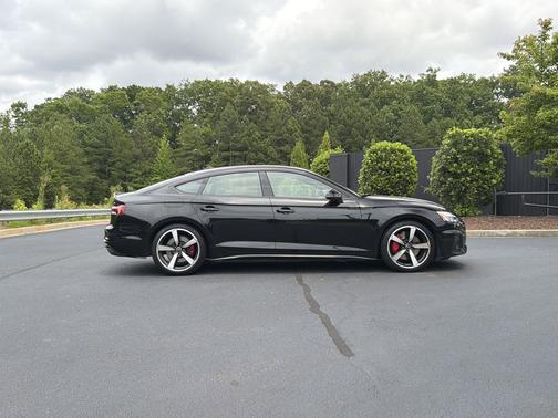 Mythos Black Metallic 2023 Audi A5 Sportback 45 S Line Premium Plus