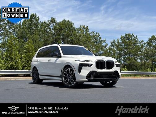 Alpine White 2024 BMW X7 M60i