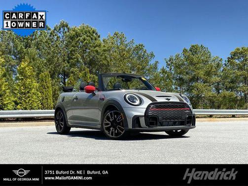 Melting Silver III Metallic 2024 MINI Convertible John Cooper Works