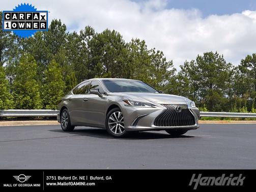Atomic Silver 2020 Lexus ES 350 Base