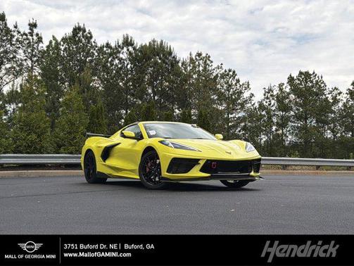 Accelerate Yellow Metallic 2021 Chevrolet Corvette Stingray w/2LT