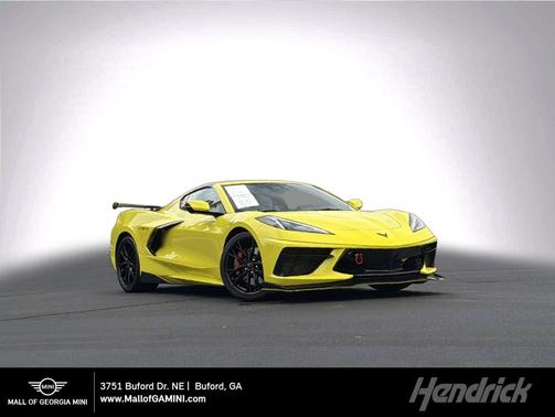 Accelerate Yellow Metallic 2021 Chevrolet Corvette Stingray w/2LT
