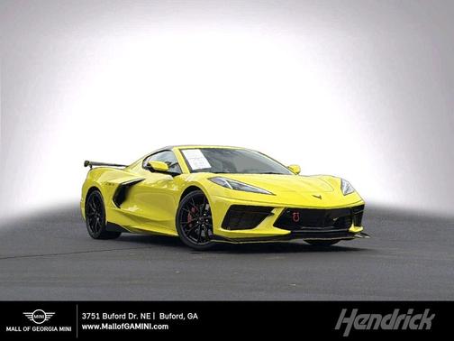 Accelerate Yellow Metallic 2021 Chevrolet Corvette Stingray w/2LT