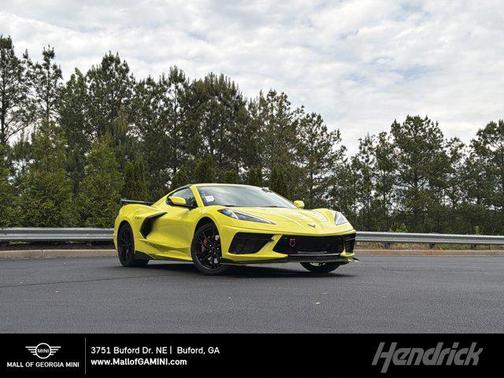 Accelerate Yellow Metallic 2021 Chevrolet Corvette Stingray w/2LT