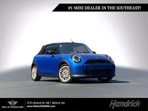 Icy Sunshine Blue Metallic 2026 MINI Convertible Cooper S