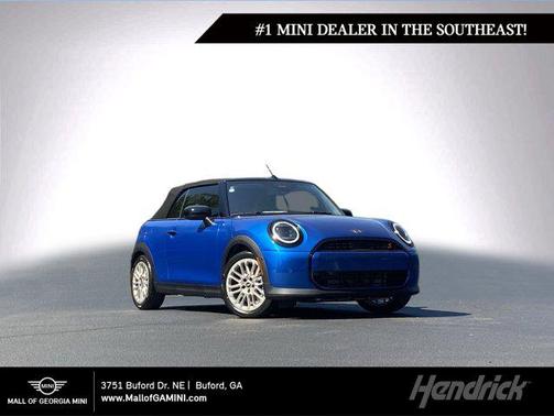 Icy Sunshine Blue Metallic 2026 MINI Convertible Cooper S