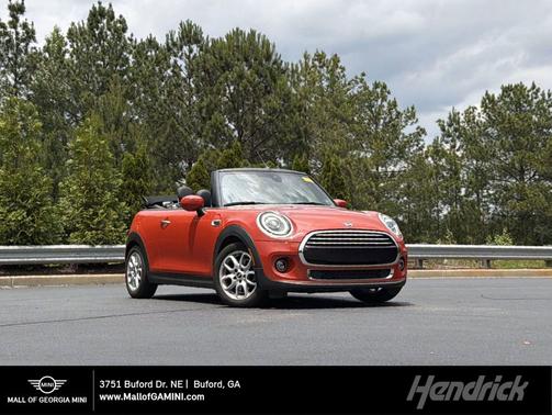 Solaris Orange Metallic 2020 MINI Convertible Cooper