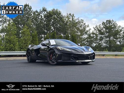 Black 2023 Chevrolet Corvette Z06
